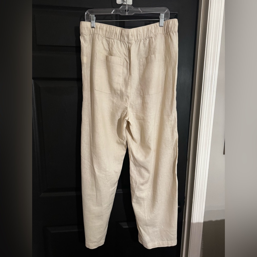 GAP Cream Chinos Relaxed Fit Lightweight